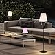 light to hope LED Stehlampe Dimmbar, USB Aufladbar Outdoor Stehlampe, Warmweiß und RGB Akku Kabellos LED-Lampen IP44 Wasserdicht für Außen, Terrassen, Garten (Schwarz 100cm)