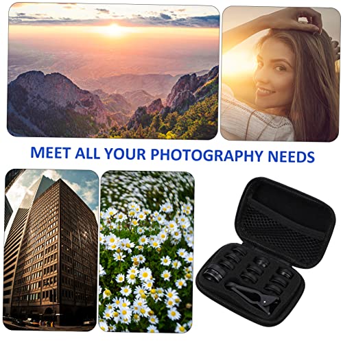 Kit objectif pour téléphone portable 11 pièces macro cpl noir - 3