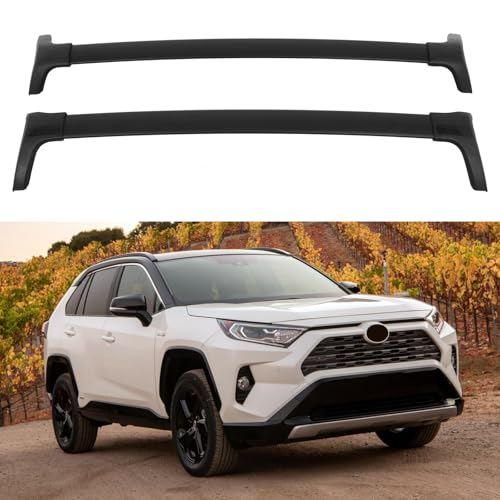 INEEDUP Roof Rack Cross Bars For Toyota RAV4 2019-2023 Roof Rack Cargo Carrier for Roof Cargo, Canoe Kayak, Bike