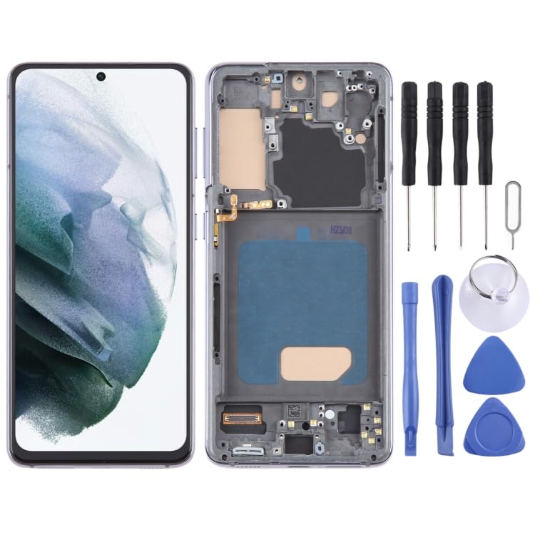 Écran Galaxy S21 5G SM-G991 complet pour réparer le tactile