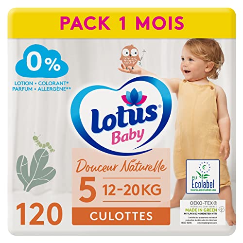Douceur Naturelle - 内裤尺寸 5(12-20 公斤)包 1 个月 - 120 条内裤