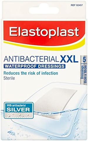 Elastoplast Aqua protect Silver XXL Plasters 5 per pack