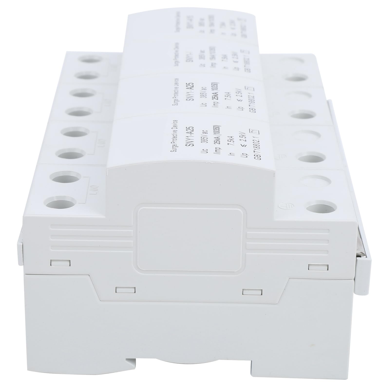 SIXRUN Protector de Sobretensión 4P, Interruptor Automático de Alto (25KA)