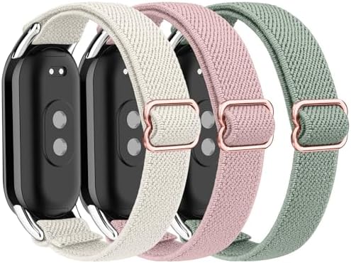 Tobfit Bracelet pour Xiaomi Mi Band 10/9 / 8 Femme Homme, Lot de ...