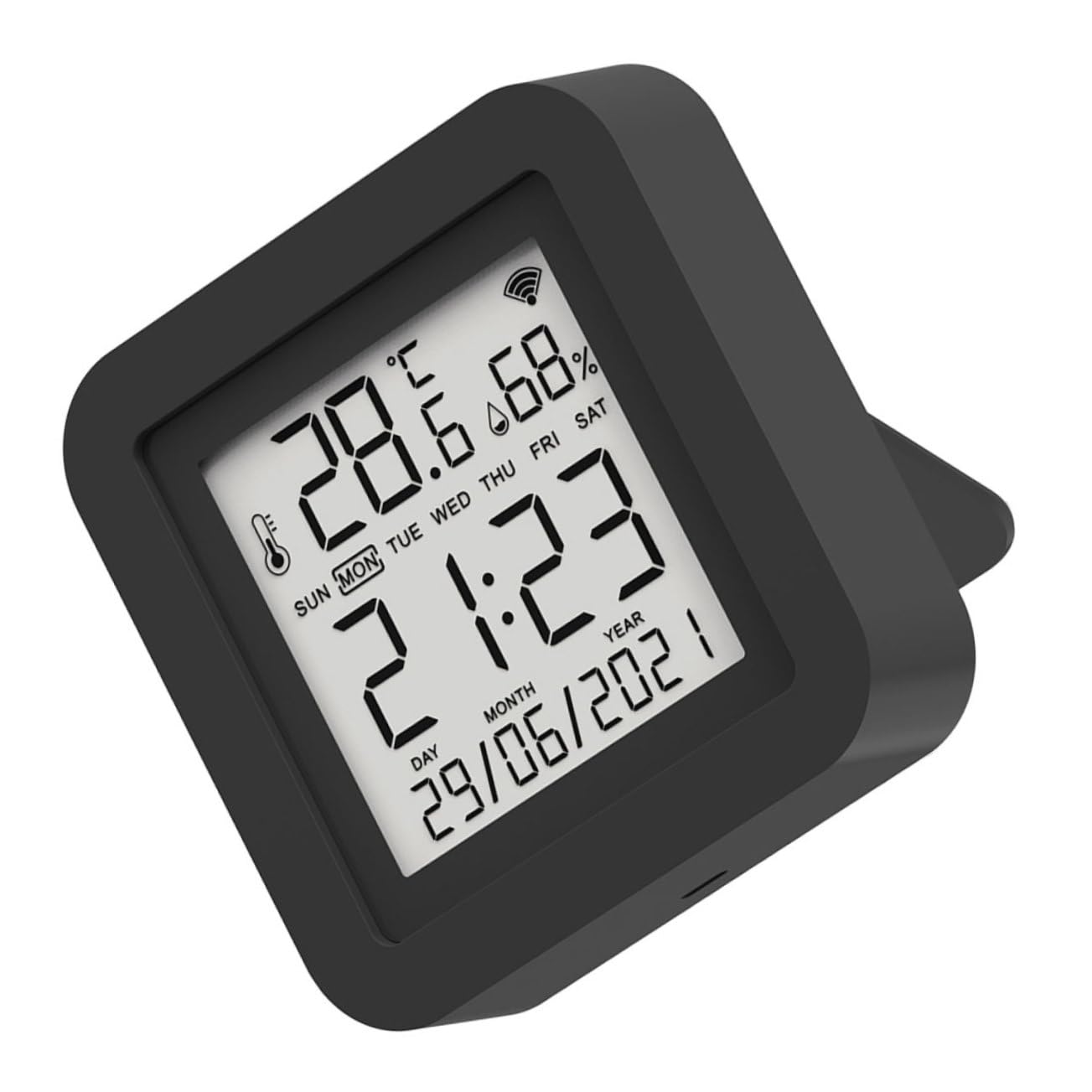SHINEOFI Indicatore Temperatura Monitor Temperatura e Umidità Sensore Umidità Misuratore Per Termometro Igrometro Portatile