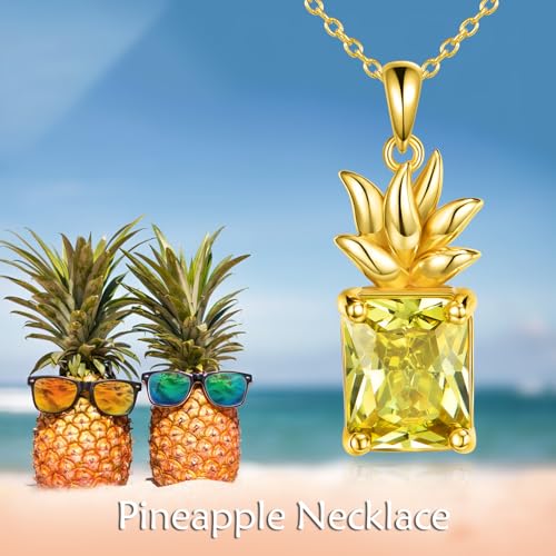 Collier fruit plaqué or et argent 925 VONALA un bijou d'exception - 5
