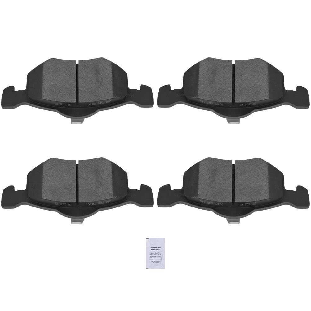 SCITOO D843 Front Semi-Metal Brake Pads Sets Fit For Escape 2001-2007,For Tribute 2001-2006,For Mariner 2005-2007