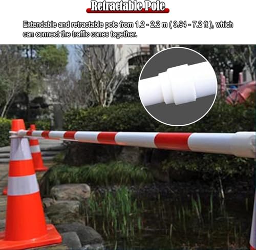 Gestion de la sécurité par barre rétractable pour balisage de zone - 6