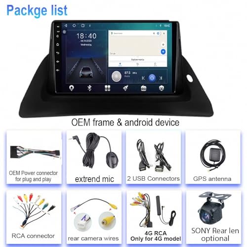 Radio 2 DIN con Android Auto para Renault Kangoo: soluciona tus rutas con GPS 7