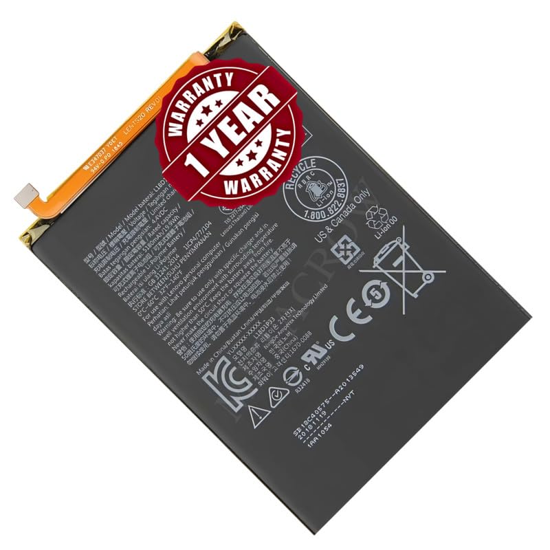 Image of Original L18D1P33 Battery Compatible with Lenovo Tab V7 (PB-6505M, PB-6505MC) Battery - (5180mAh) - 1 Year Warranty BC46