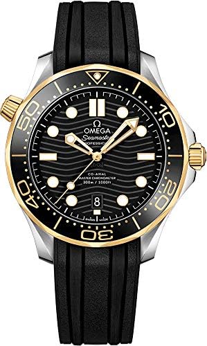 Omega Seamaster Automatic Chronometer Black Dial Men&#39;s Watch 210.22.42.20.01.001
