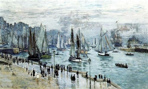 Tableau Toile Claude Monet résolvant le manque de couleur de vos grands murs blancs