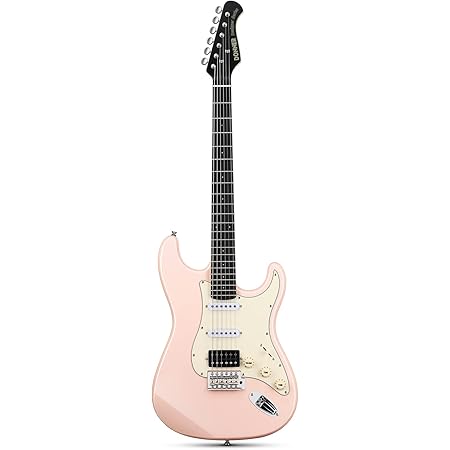 Pickguard Humbucker 11 Fori Pickguard Per Chitarra ST HSS Humbucker - Piastra Antigraffio 11 Fori, Colori Assortiti, Con Viti Fender Shop - Foto 8