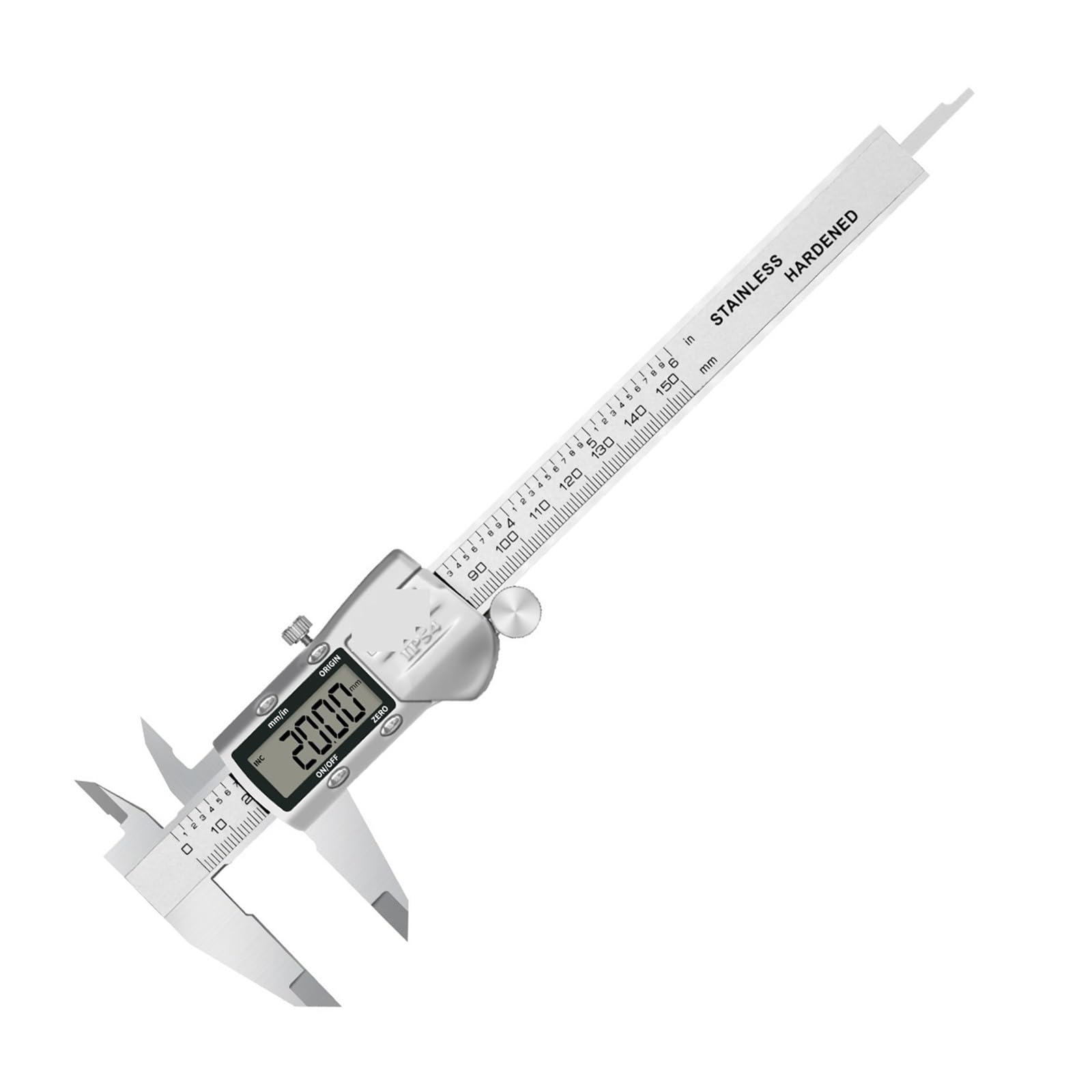 Digital Caliper IP 54 Waterproof 150 Mm 6 Inch Metal Vernier Measurement Tool,Pro-kalibriert