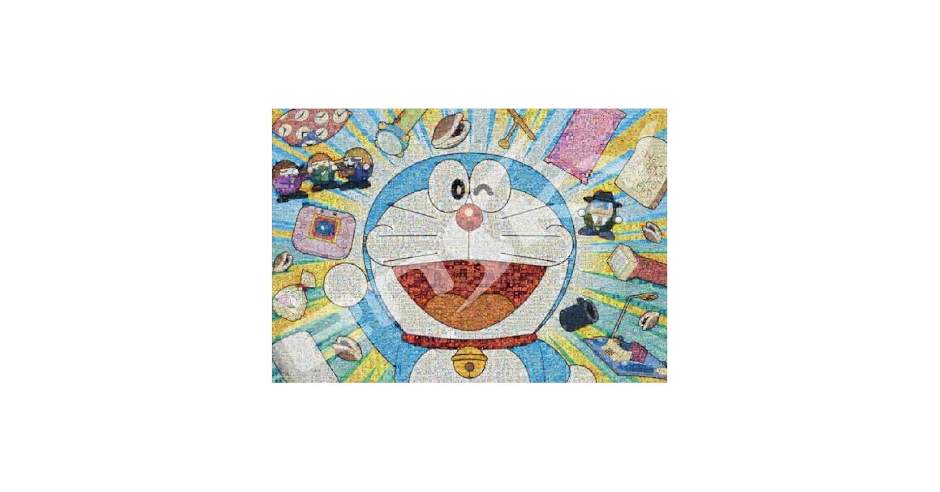 Jigsaw Puzzle Doraemon in My Memory 16個 Takashi Murakami Doraemon in My Memory jigsaw puzzle 1350