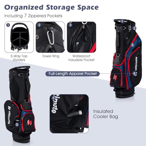 Tangkula 12 Pieces Men’S Complete Golf Club Set Right Hand thumb #5