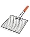 Charcoal Companion SS-100-40 Triple Fish Grilling Basket / 11 by 11 inches – Barbecue Fish Easily