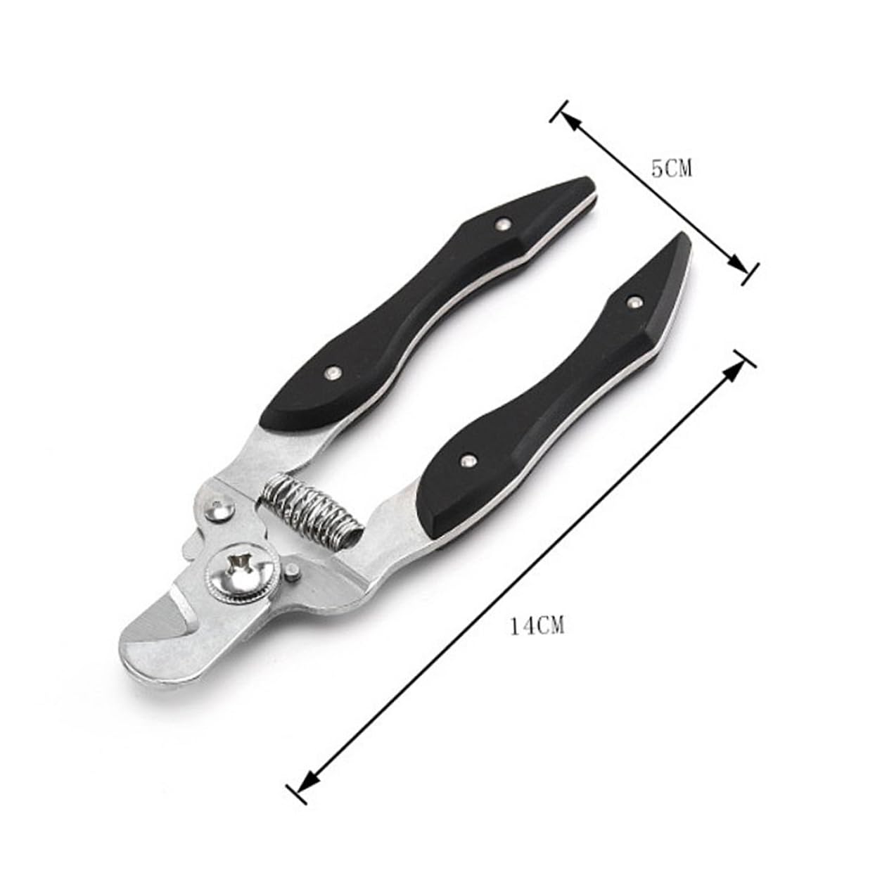Abaodam Pet Nail Clipper Durable Stainless Steel Dog and Cat Claw Cutter Ergonomic Handle for Comfortable Use Pet Grooming Tool for Smooth Nail Trimming for All Pets
