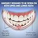 Anti Teeth-Grinding Dental Guard-Ready to use-No Boiling or Molding, Slim, Sleek and Comfortable Works for Upper and Lower Jaw, relieves pain and corrects TMJ and Bruxism