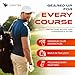 SWIFTEE Premium Golf Travel Bag with Hard Case Swiftee Branded Top & TSA Lock – 1680D Oxford Fabric, Oversized Wheels, Lightweight Airline Carrier for Maximum Club Protection (Grey)