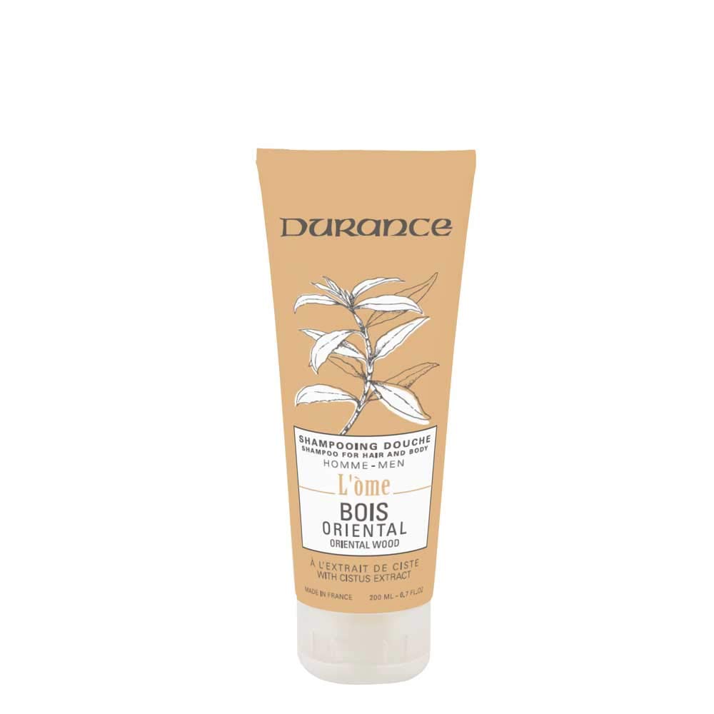 Durance Unisex Shampoo For Hair & Body Oriental Wood 200Ml