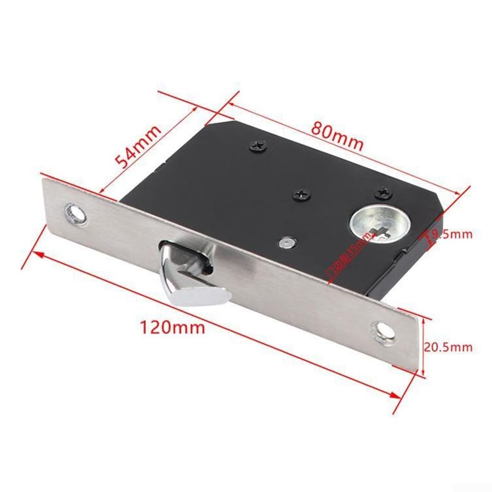 Serratura Per Porta Scorrevole Jonikuper - Con Chiave, Invisibile, Colori Diversi | Sicurezza Casa