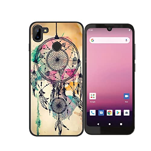 Tznzxm Case For Orbic Q10, Orbic Q10 4G Lte Phone Case, Rc609L Case,Dreamcatcher Painting Design Flexible Soft Tpu Scratch Resistant Non-Slip Protective Bumper Slim Back Case For Orbic Q10 Rc609L #TOP1