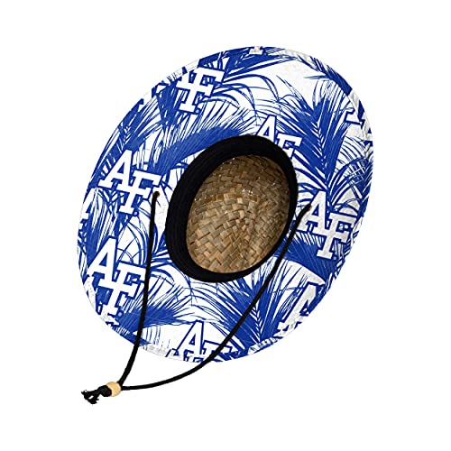 Image of FOCO Men's NCAA College Team Logo Floral Straw Sun Hat