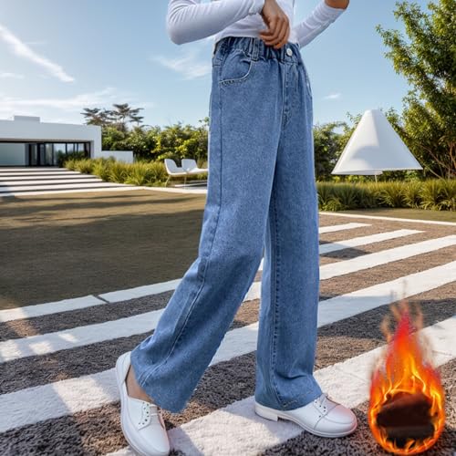 Girl's Y2k Heart Jeans Camouflage Drawstring Waistband Pull On Jeggings Solid Teen Pants Girls4