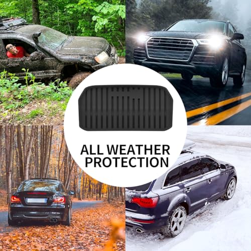 Image of LASFIT Front Trunk Mat for Tesla Model Y 2020-2025 (Not Fit Juniper) | All Weather TPE Custom Fit Front Cargo Trunk Mat Accessories, Black