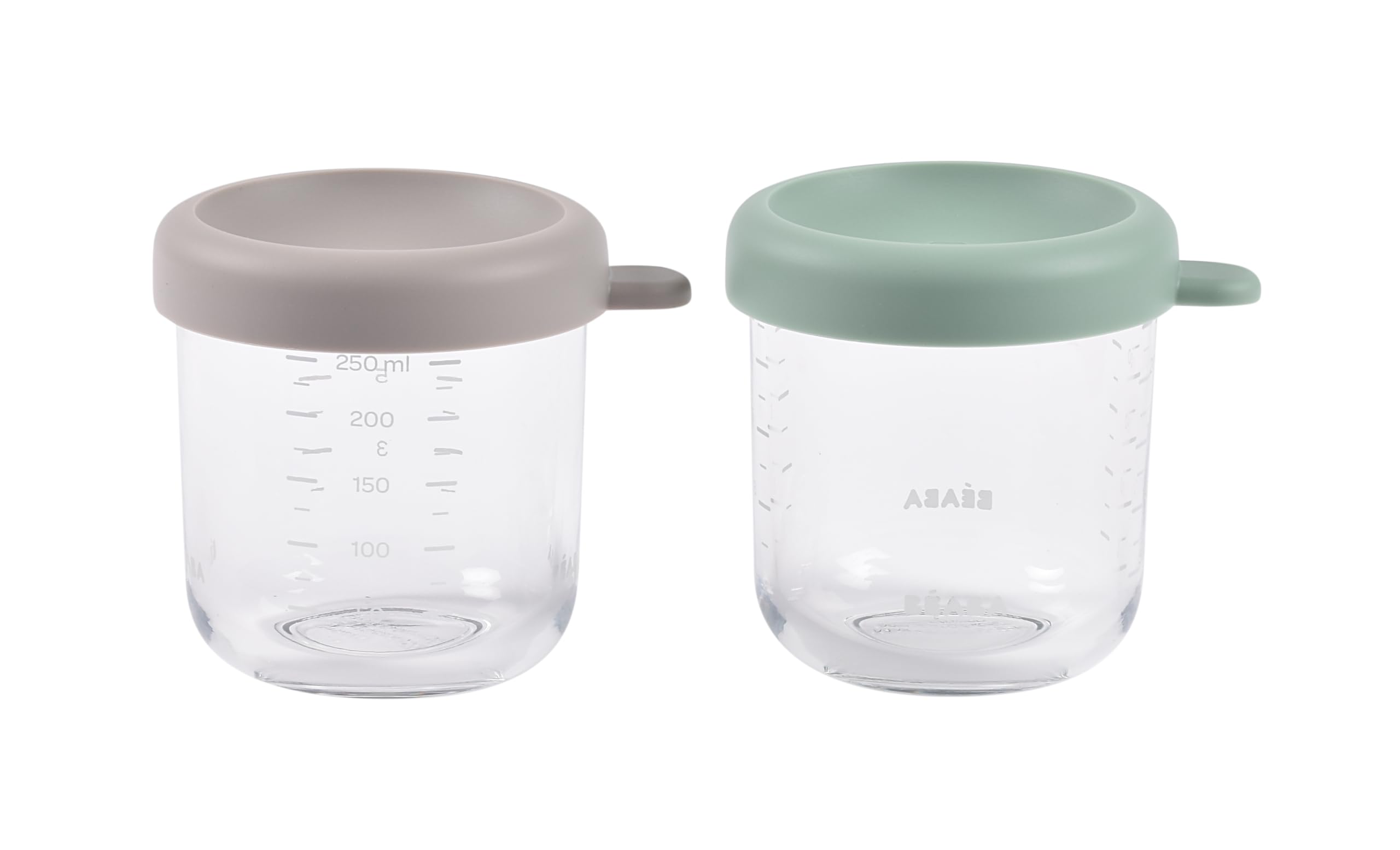 BEABA 2 Pack Glass Baby Food Jars