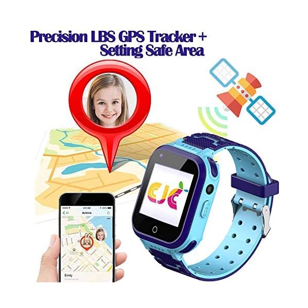 4G-Kids-Smart-WatchKids-Phone-Smartwatch-w-GPS-TrackerCallAlarmPedometerCameraSOSTouch-Screen-WiFi-Bluetooth-Wrist-Watch-Boys-Girls-Smartphone3-12-Years-Old-Children-Student-Birthday-Gifts cjc 4G Kids Smart Watch w GPS Tracker,Kids Phone Smartwatch w Camera,Call,Pedometer,SOS,Touch Screen WiFi Wrist Watch Boys Girls Smartphone,3-15 Years Old Children Student Birthday Gifts(Blue)