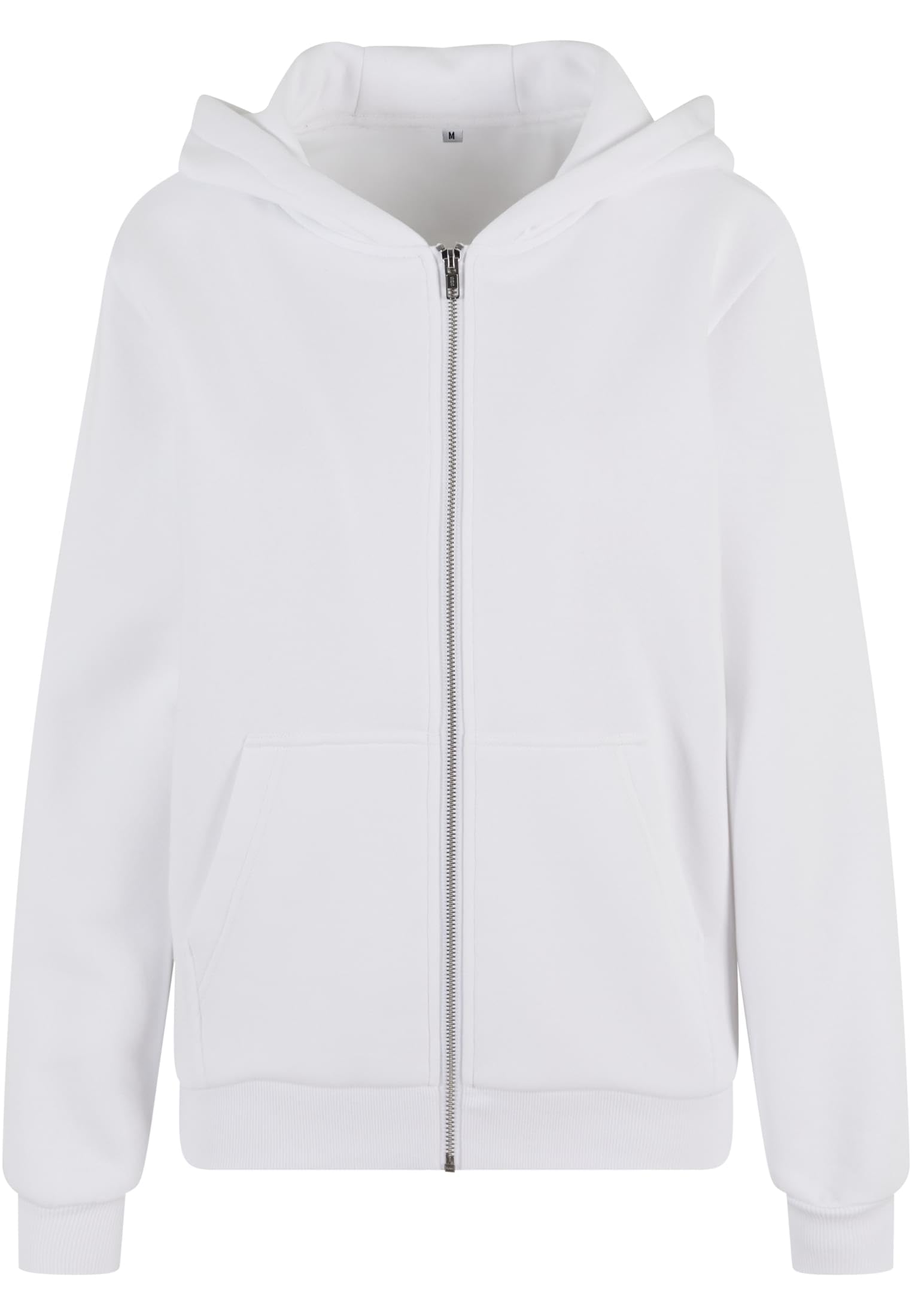 Build Your Brand By290-ladies Fluffy Zip Hoody Hooded Sweatshirt Mujer (Pack de 1)
