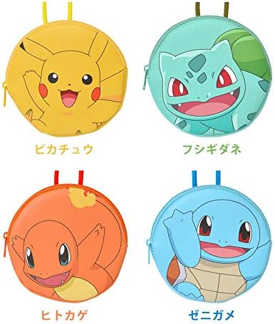 コインケース ポケモン 財布 キャラクター 子供 キッズ ネックパース ミニ 首かけ 紐付き 首下げ チケットホルダー ポーチ 合皮 おしゃれ 大人 Hauhau ハウハウ シューズ バッグ Amazon