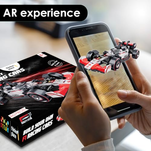 Image of Meteor F1 Race Car Building Block Toy Set for 7+ (462 Pcs)