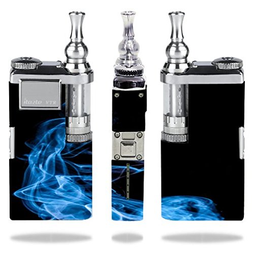 Decal Sticker Skin WRAP Blue Smoke for Innokin itaste VTR