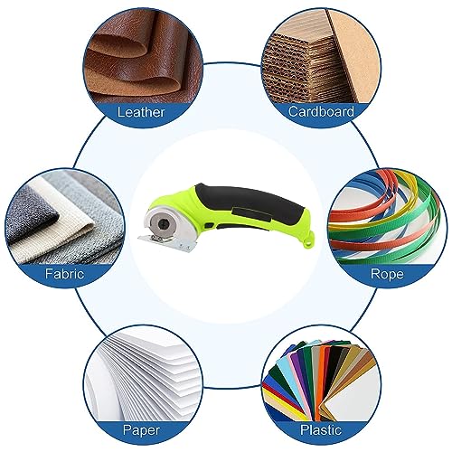 Cordless Electric Scissors, Rechargeable Fabric Cutter, 240RPM, 2000mAh Battery, for Leather Garments Textiles Carpets - Image 4