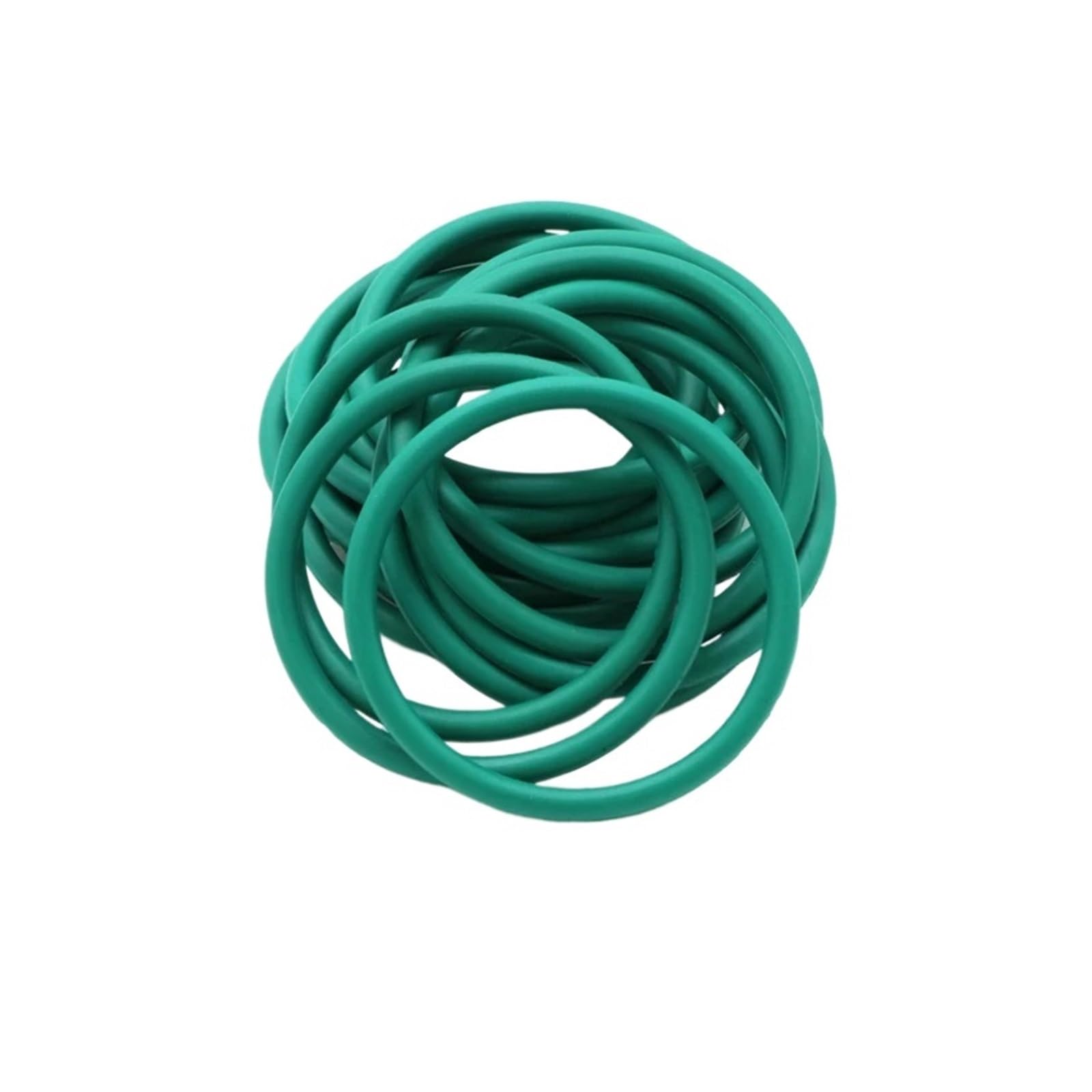 10 pezzi FKM O-ring CS 5,0 mm OD 16~100 Guarnizione di tenuta in gomma fluorurata resistente alle alte temperature e all'olio isolante verde(OD 95mm ID 85mm)
