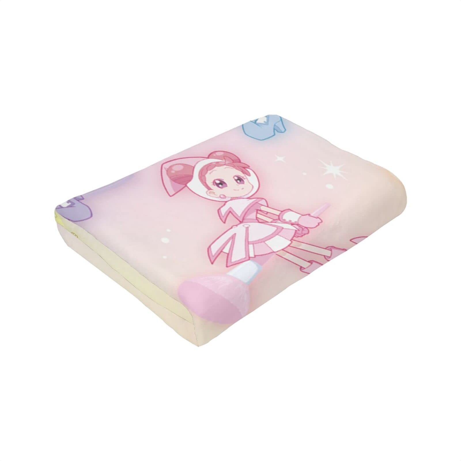 Amazon｜人気 おジャ魔女どれみ (1) フランネル毛布 シングル