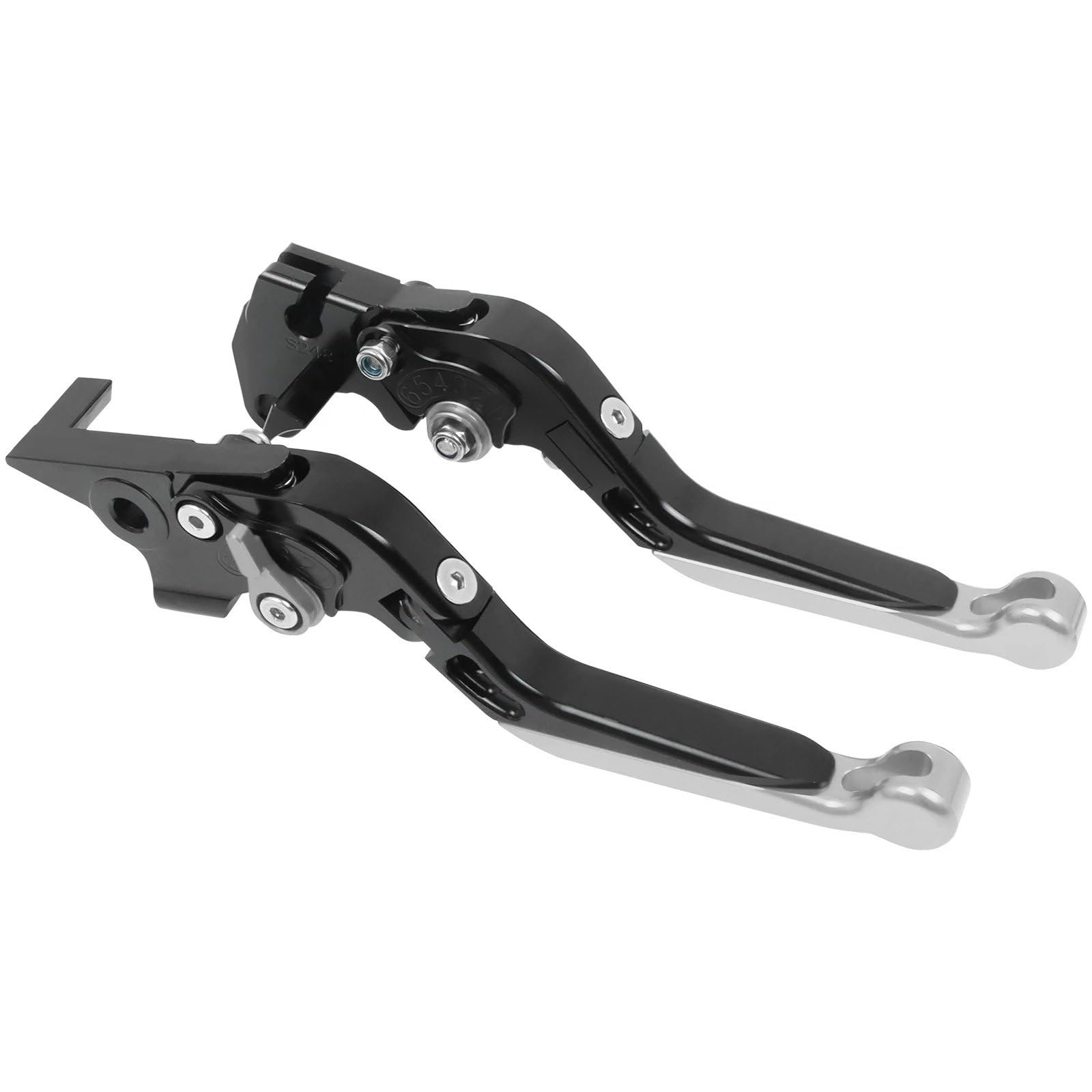 Ublnodk A Motorbike Brake Clutch Levers For Suzuki Gsx1300r 1999-2007 Motorcycle Ccessories Djustable Folding Extendable Brake Clutch Levers(A)