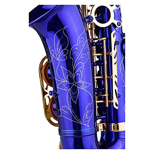 Ytytyt Messing Gegraveerde Eb E Flat Alto Saxofoon Sax Abalone Shell Knoppen Windinstrument Met Case Handschoenen Doek… - Image 8