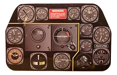 North American Aviation Miniature P-51D Mustang Instrument Panel