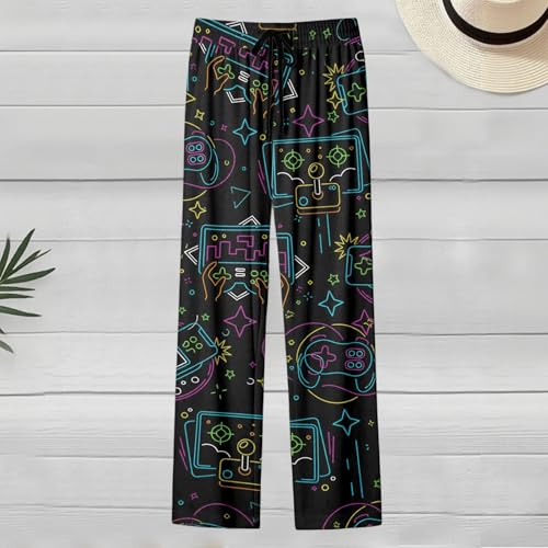 Pantalon décontracté imprimé intégral WWricotta fluide et tendance - 2