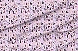 Spoonflower Fabric - Poodles Pink Toy Fancy Dog Pet Puppy Poodle Dogs Printed on Petal Signature Cotton Fabric by The Yard - Sewing Quilting Apparel Crafts Decor