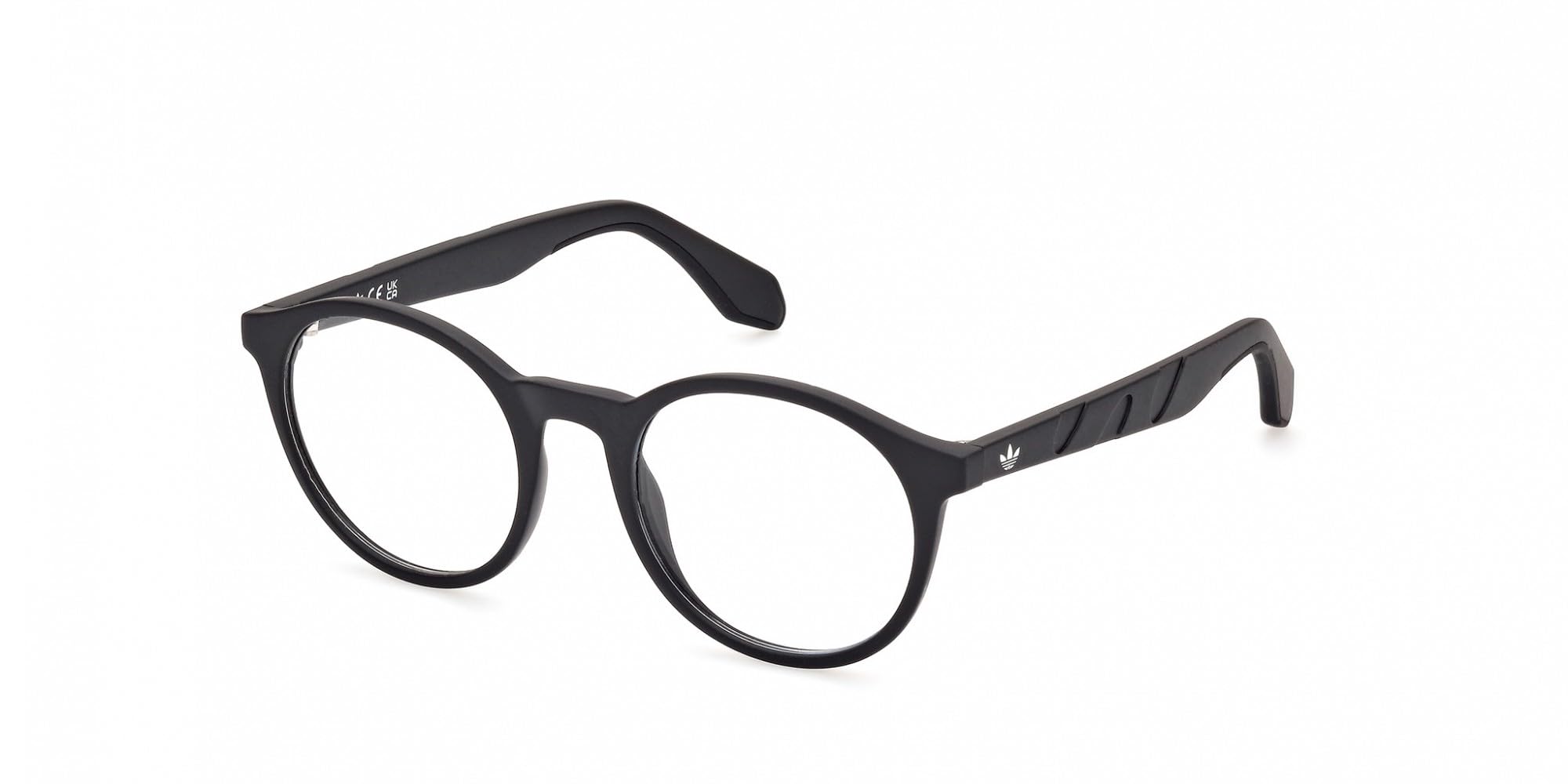 adidas Originals Oprawka okularów (model OR5075) unisex, okrągła, wykonana z tworzywa sztucznego (w zestawie etui na okulary)