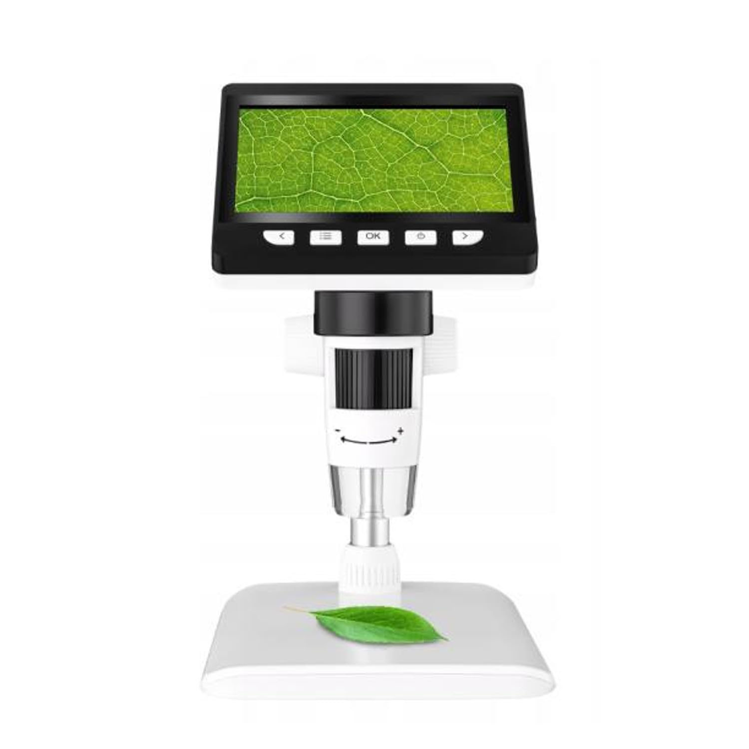Lamex LXM289 Digitalmikroskop, Digitales Mikroskop, LCD-Display 4,3 Zoll (10,9cm) TFT-Panel, 1000-fache Vergrößerung, 1080p