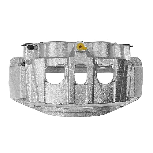 Image of Detroit Axle - Rear Left Brake Caliper with Bracket Replacement for Ford E-150 E-250 E-350 Super Duty Econoline Wagon Van