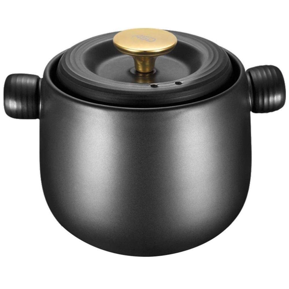 Cocotte à enfourner en terre cuite et céramique avec couvercle