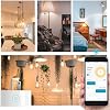 Enchufe Regulador Inteligente MOES Paquete de 2, Enchufe Regulador para Lámparas con Bombillas LED Regulables, CFL, Halógenas e Incandescentes, Toma con Ajuste de Brillo, Control por App Tuya, Compatible con Alexa y Google, WiFi 2.4GHz | para Bombillas LED Regulables, CFL, Halógenas e Incandescentes, Toma con Ajuste de Brillo, Compatible con Alexa 4