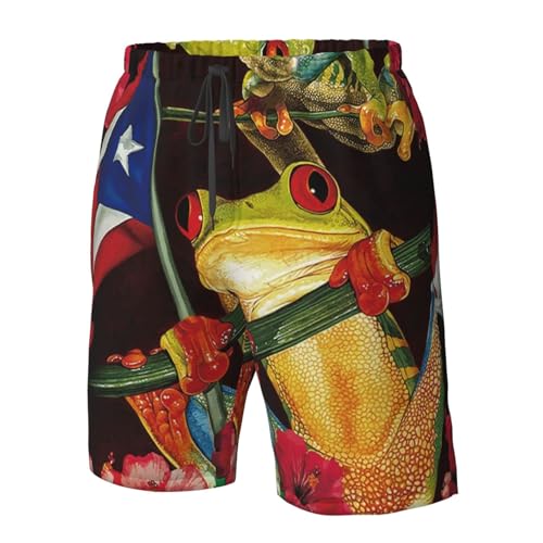 Mexican Flag Viva México Art Men's Quick Dry Swim Trunks Summer Beach Board Shorts Swimming Swimwear4